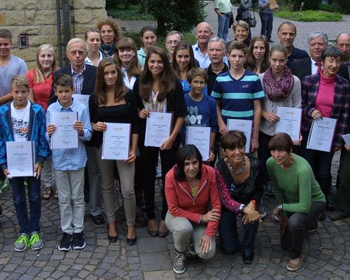 Ehrungen für badische Rekord-Leichtathleten in Schöneck