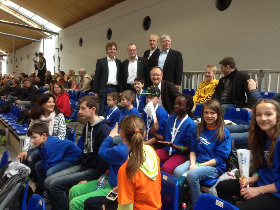 VR-Talentiade-Kids treffen die Meisterinnen