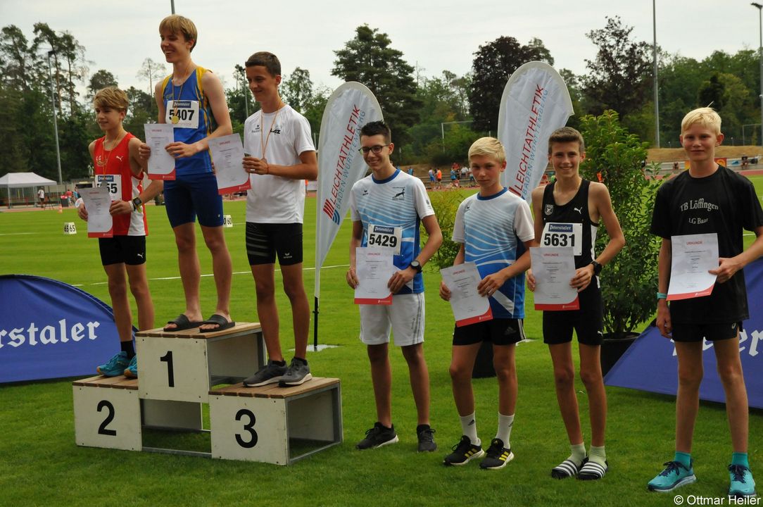 Beste Bedingungen bei Badischen Meisterschaften der U16 in Walldorf