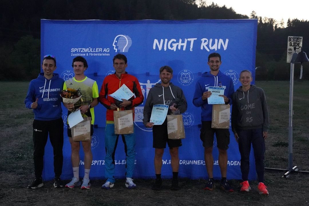 Spätsommerlicher Night Run sorgt für besondere Laufmomente