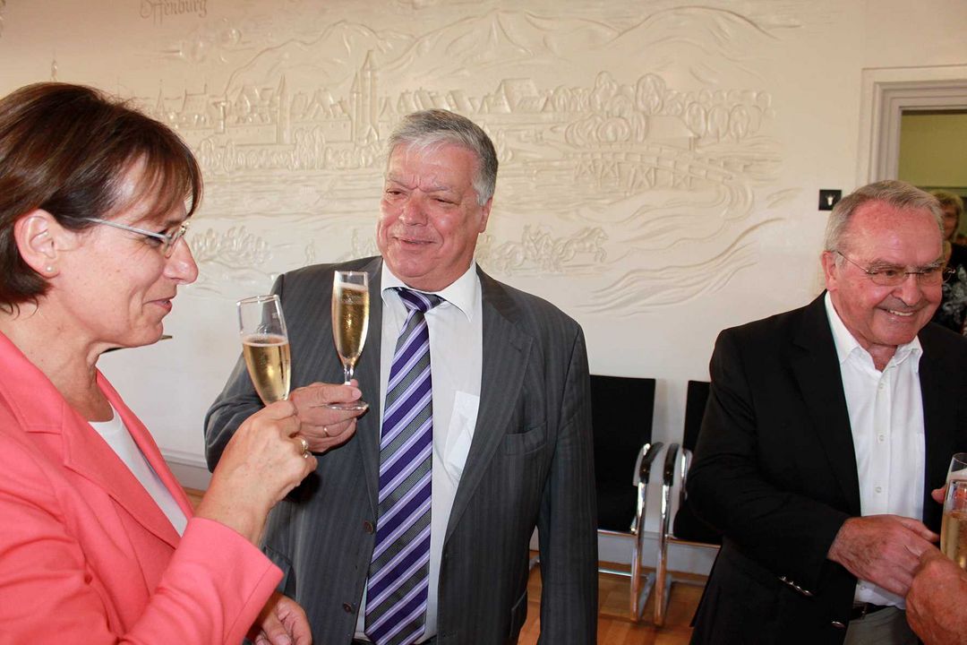 Christina Obergföll und Matthias Bühler geehrt