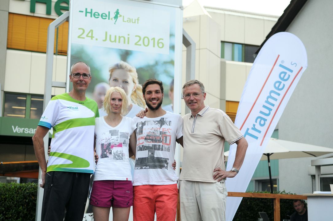 Sportler machen Heel-Lauf zu einem riesigen Fest des Sports 