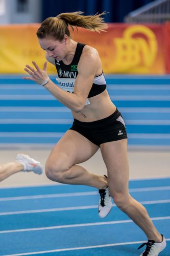 Schnell, schneller, Verena Sailer: Die Mannheimer Sprinterin gewinnt Bronze bei der Hallen-EM in Prag