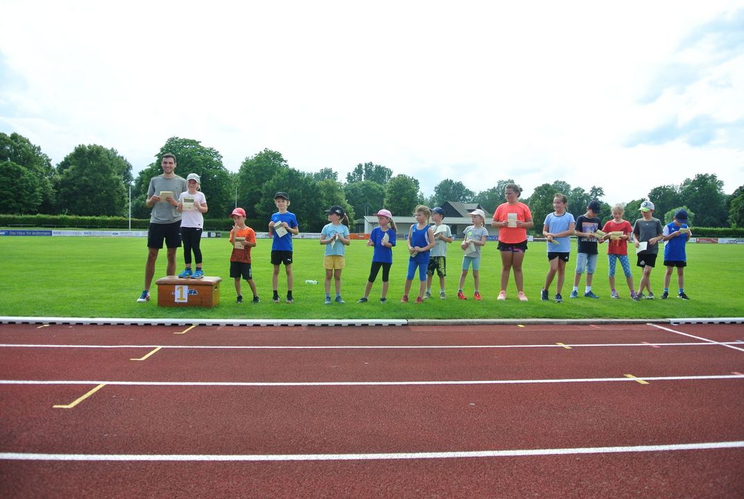 Kinderbiathlon des LV Donaueschingen ganz im Zeichen von Olympia in Tokio