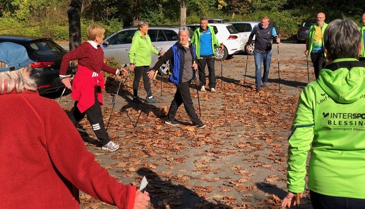 Nordic Walking gegen Rückenschmerzen