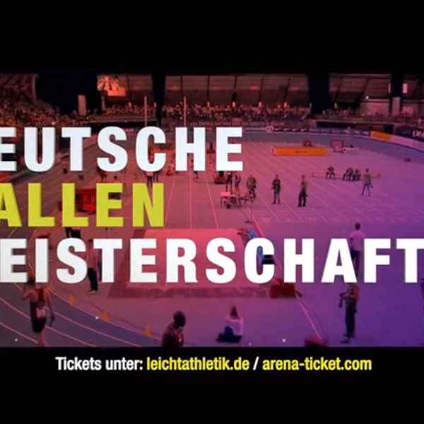 Hallen-DM 2020 im ARD-Livestream - Zeitplan unserer Teilnehmer/innen online