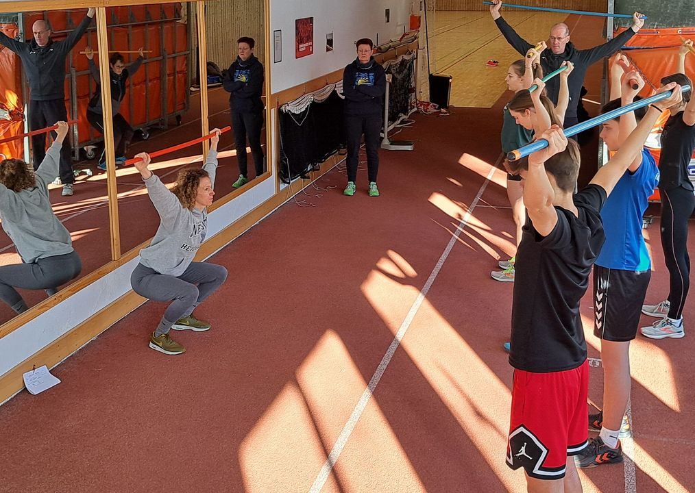 Talentkader-Eröffnung mit vielen Vereinstrainern