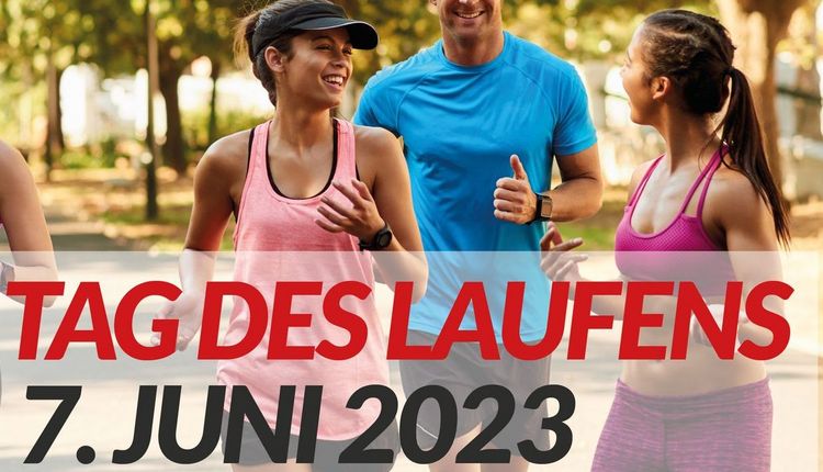 Aktion zum Tag des Laufens für alle LaufTREFFs