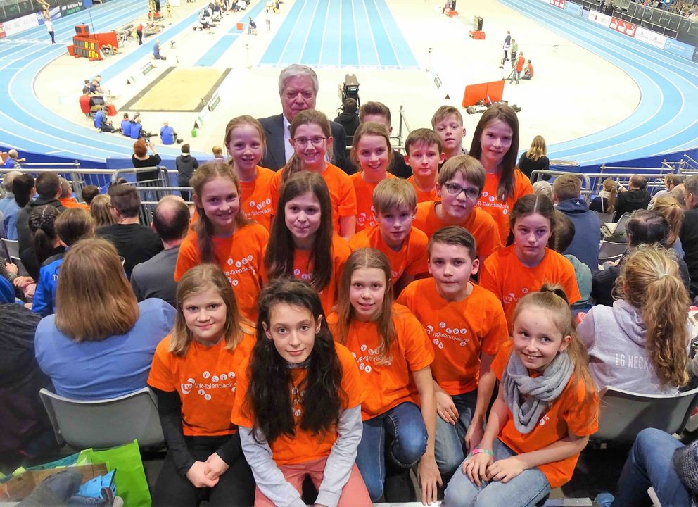 VR-Talentiade-Kids treffen die internationalen Stars beim INDOOR MEETING Karlsruhe