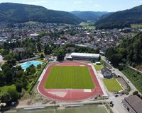 Haslach im Kinzigtal von oben.