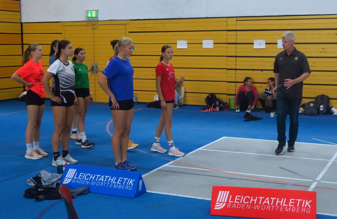 Gute Laune beim Landeskader-Auftakt