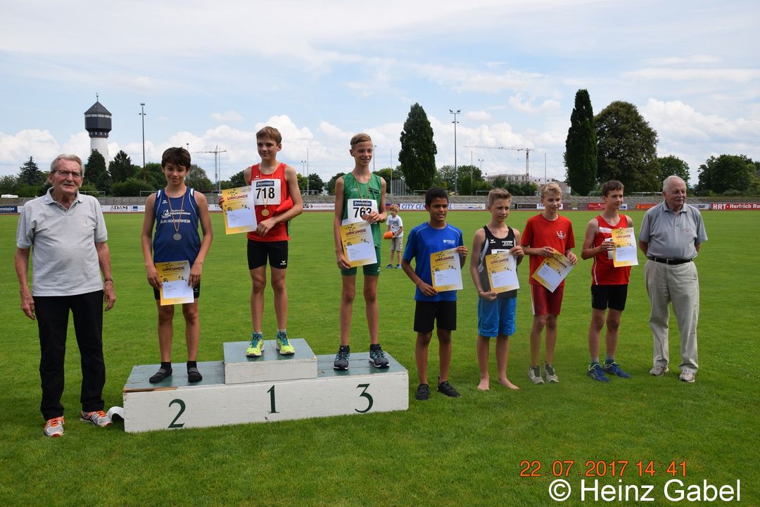 Nachwuchs im Rheinstadion – BLV-Bestenkämpfe U14 Mehrkampf