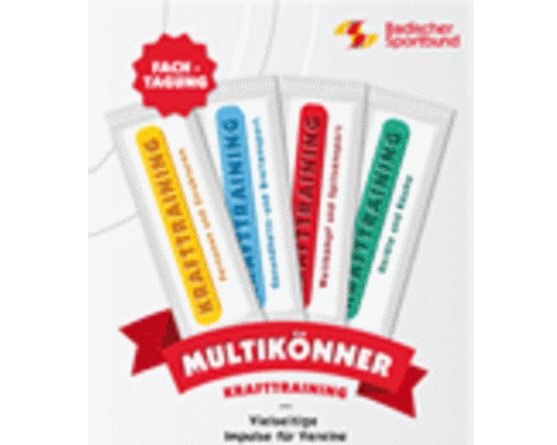 Fachtagung "Multikönner Krafttraining" - Jetzt anmelden!!