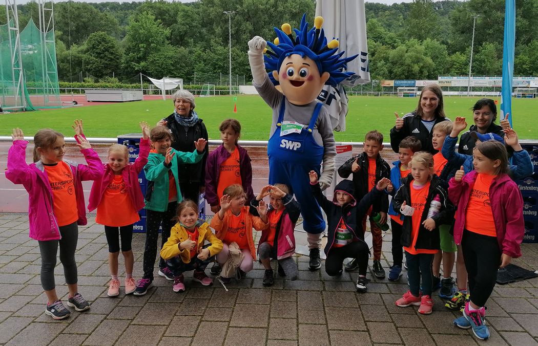 Sparkassen Kinderleichtathletik-Challenge: Über 100 Kinder lernten die Leichtathletik kennen