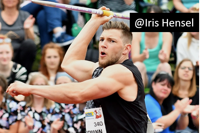 Pfingstsportfest Rehlingen: Speerwerfer Andreas Hofmann mit Weltjahresbestleistung – Marie-Laurence Jungfleisch hakt WM-Norm im Hochsprung ab